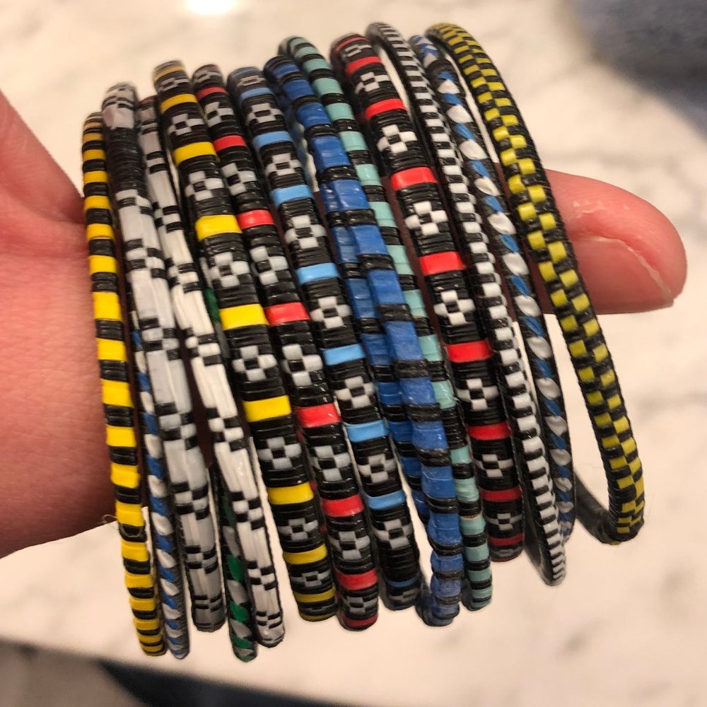 NWOT very cool doublehighfive bangles